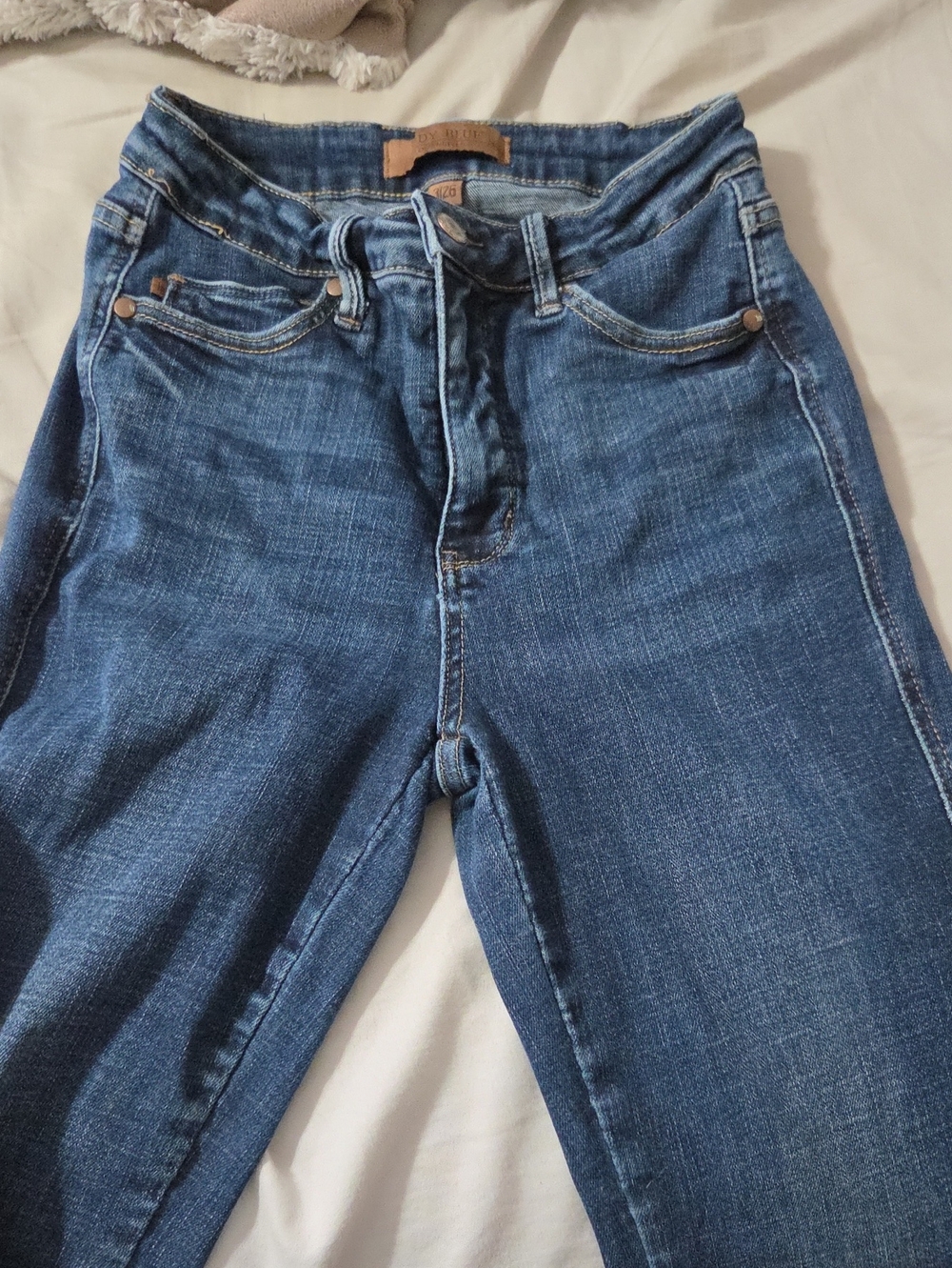Judy Blue Dark Blue Boot-Cut Jeans - Picture 4 of 4